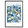 Oslo Norway Flower Market Poster - GroovyGrove