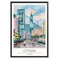 Ottawa Canada Travel Poster - GroovyGrove