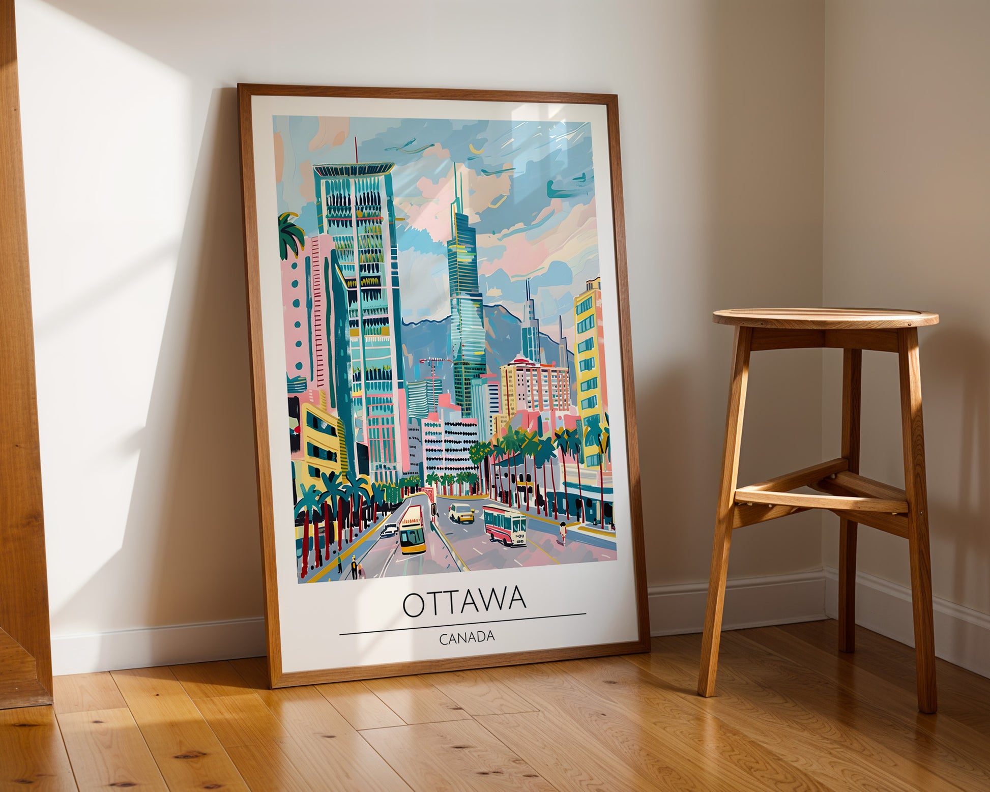 Ottawa Canada Travel Poster - GroovyGrove