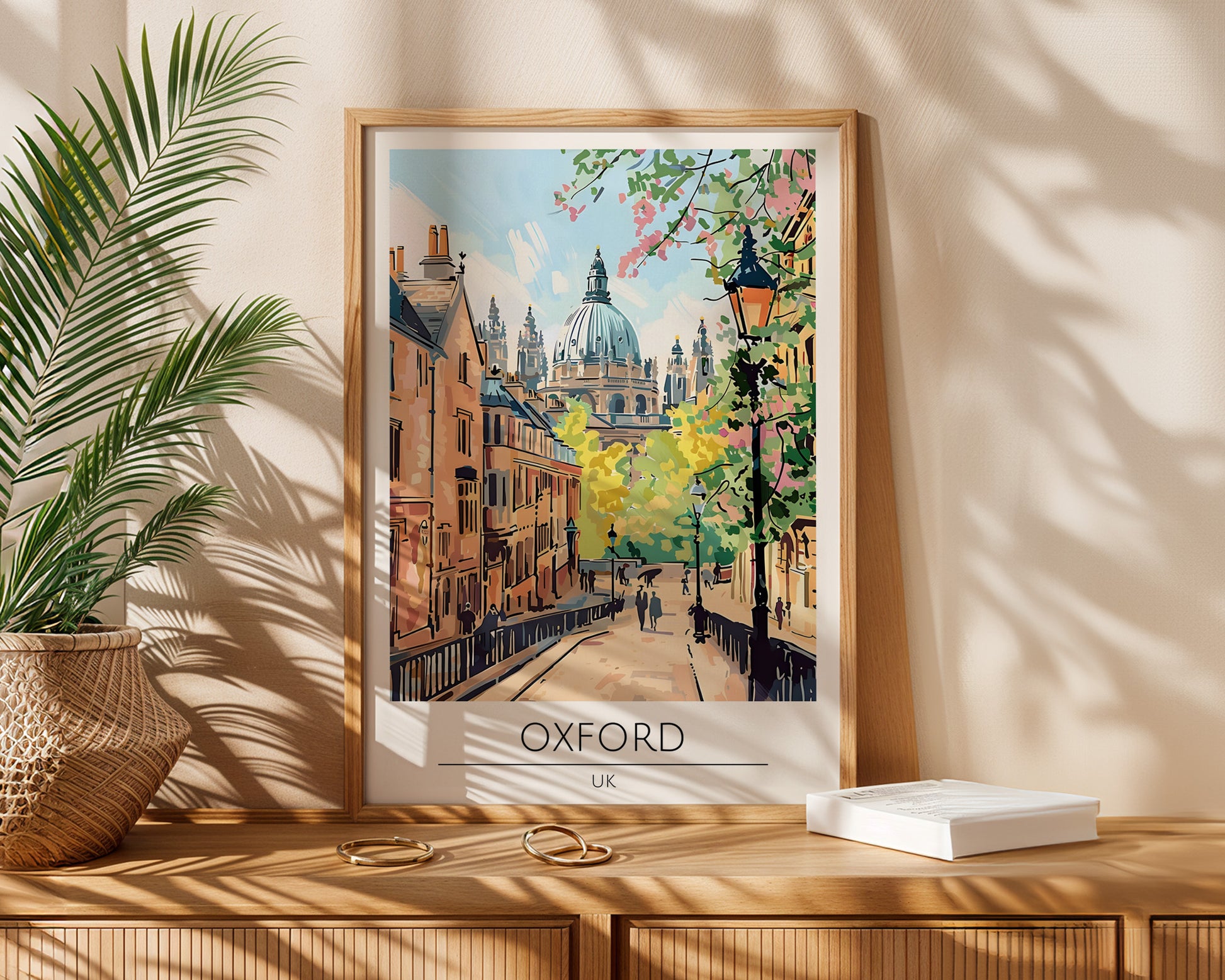 Oxford United Kingdom Travel Poster - GroovyGrove