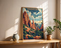 Pinnacles National Park Vintage Poster - GroovyGrove