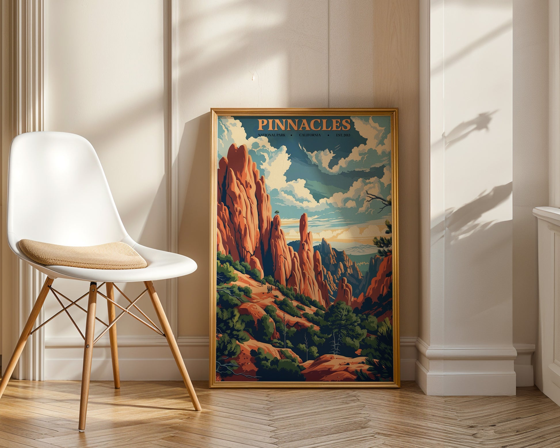 Pinnacles National Park Vintage Poster - GroovyGrove