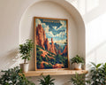 Pinnacles National Park Vintage Poster - GroovyGrove