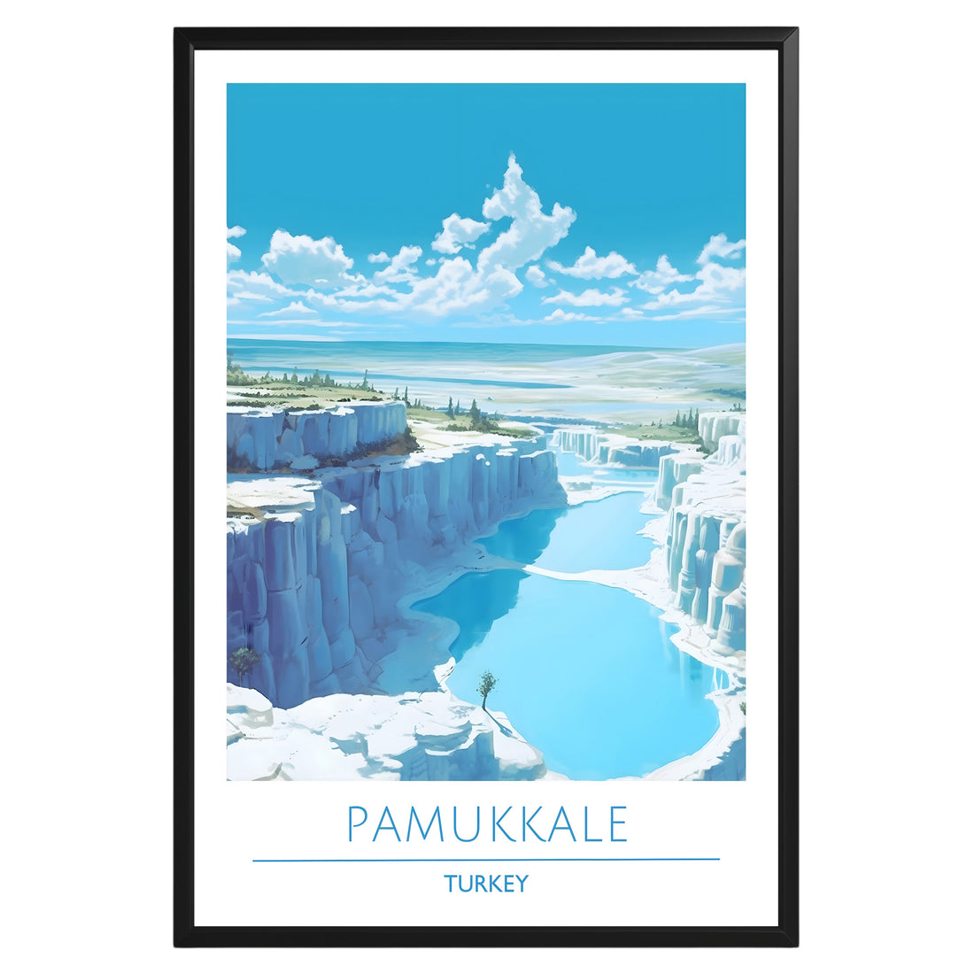 Pamukkale Turkey Poster - GroovyGrove