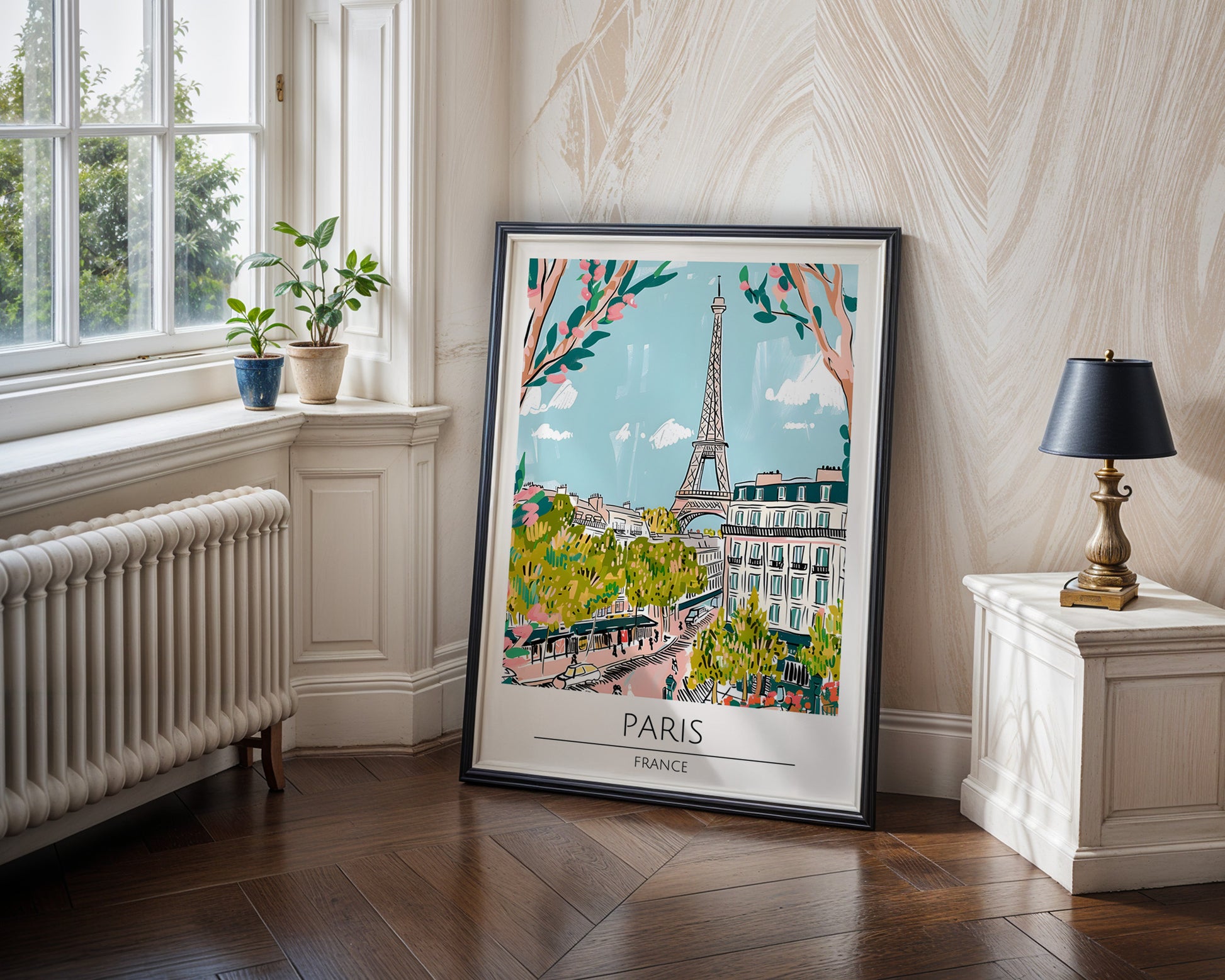 Paris France Travel Poster - GroovyGrove