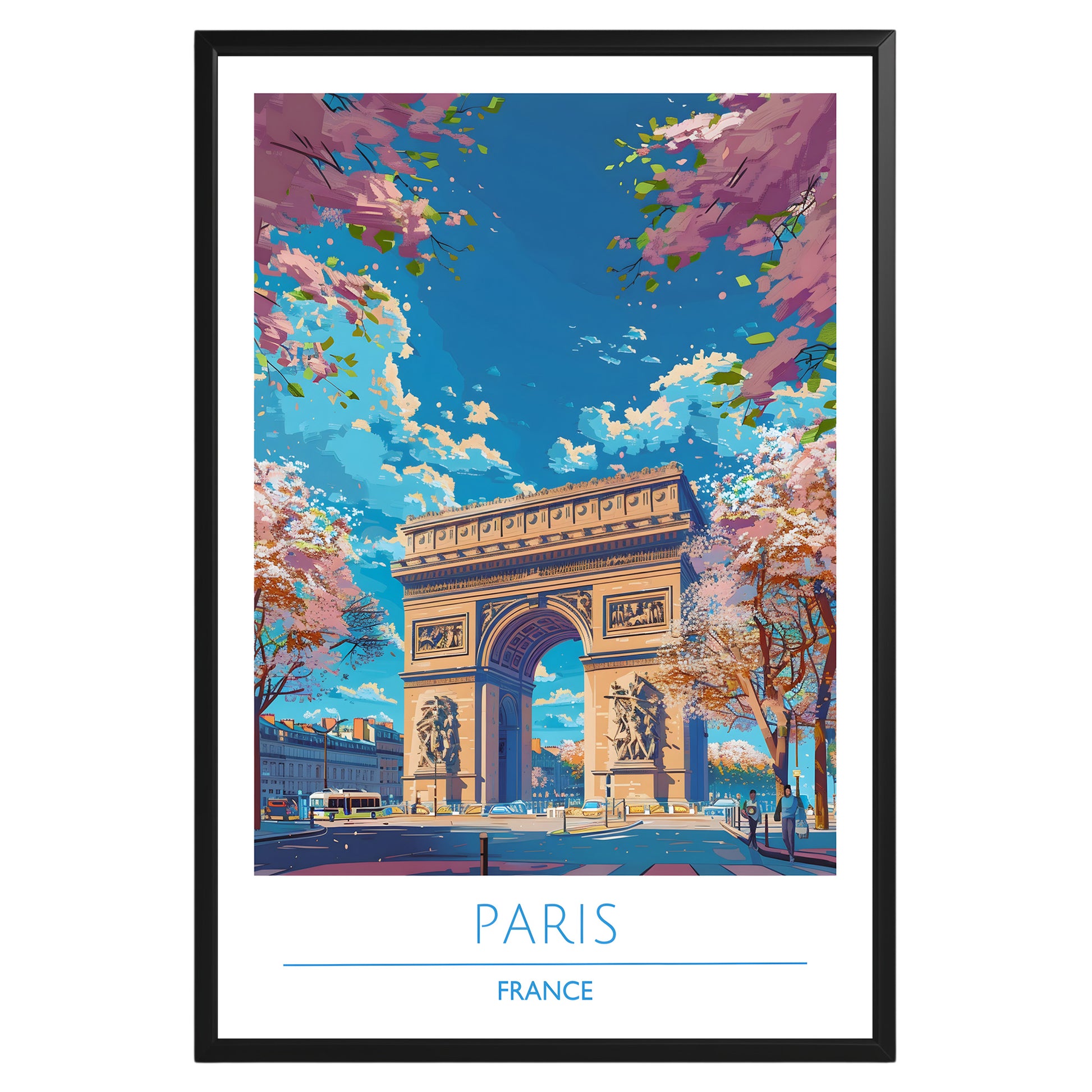 Paris France Poster - GroovyGrove