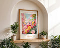 Paris France Flower Market Poster - GroovyGrove