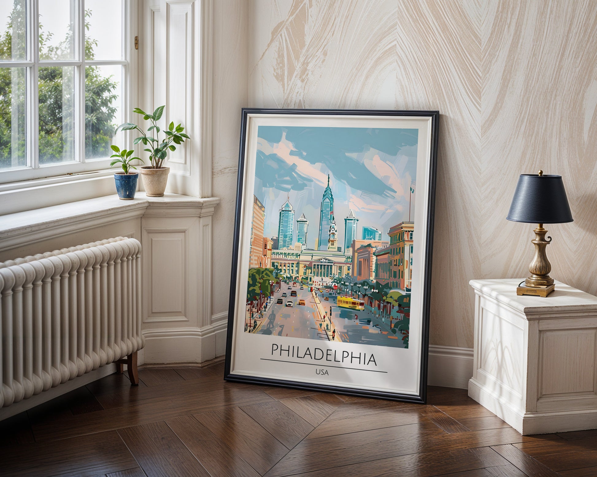 Philadelphia Pennsylvania Travel Poster - GroovyGrove