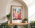 Philadelphia Pennsylvania Flower Market Poster - GroovyGrove