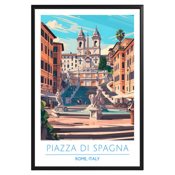 Piazza di Spagna Rome Italy Poster - GroovyGrove