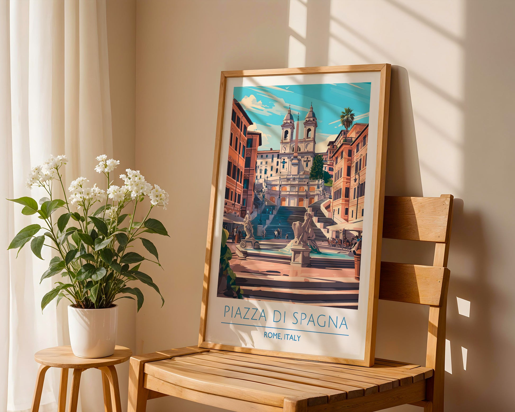 Piazza di Spagna Rome Italy Poster - GroovyGrove