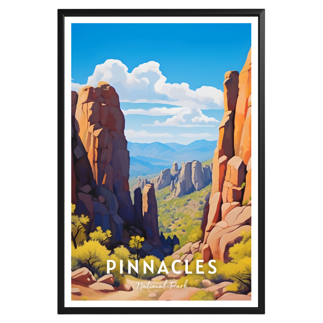 Pinnacles National Park Poster - GroovyGrove