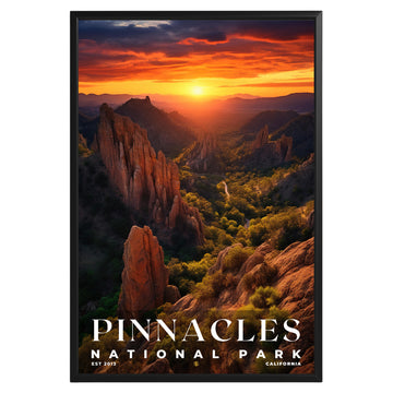 Pinnacles National Park Poster - GroovyGrove