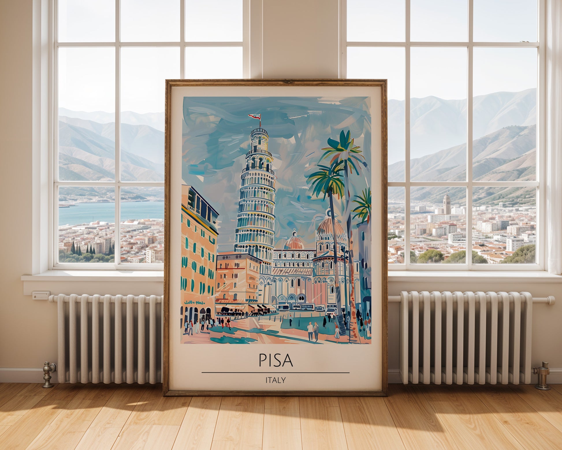 Pisa Italy Travel Poster - GroovyGrove