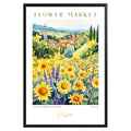 Pisa Italy Flower Market Poster - GroovyGrove