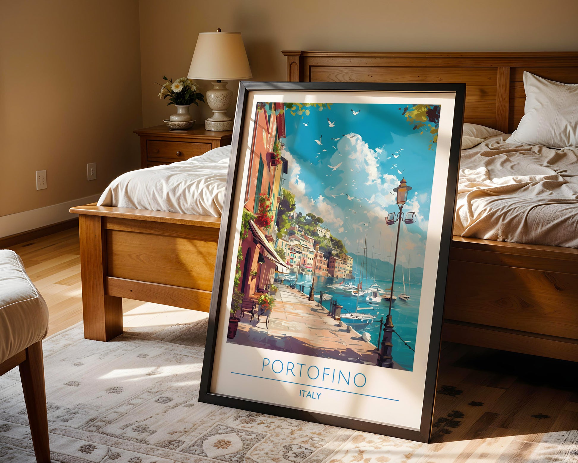 Portofino Italy Poster - GroovyGrove