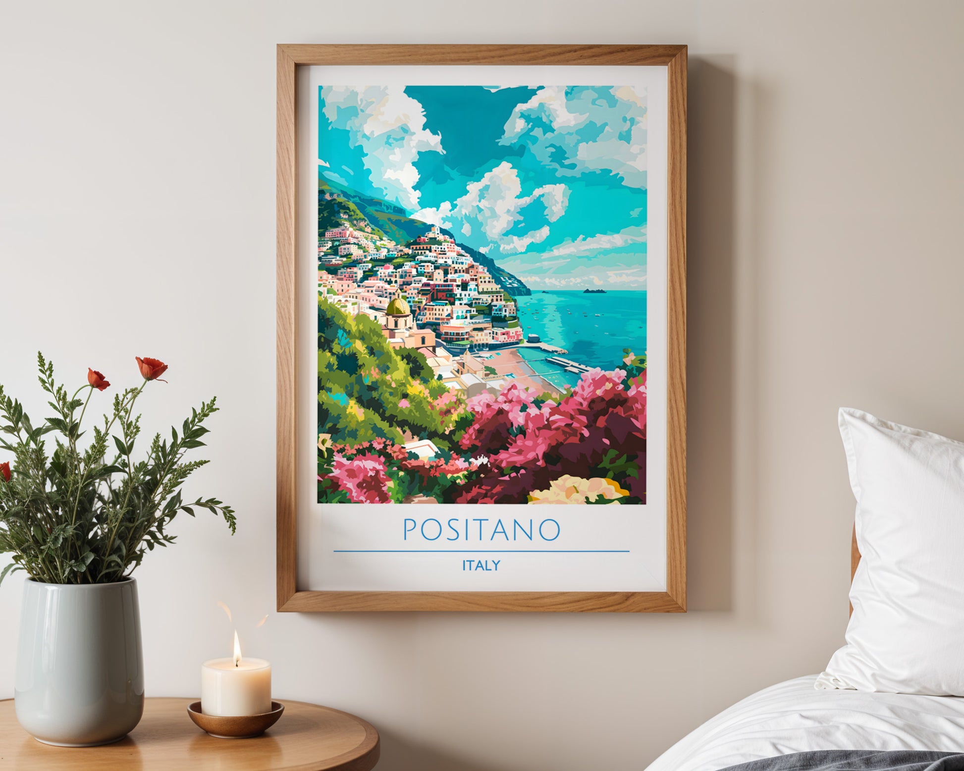 Positano Italy Poster - GroovyGrove