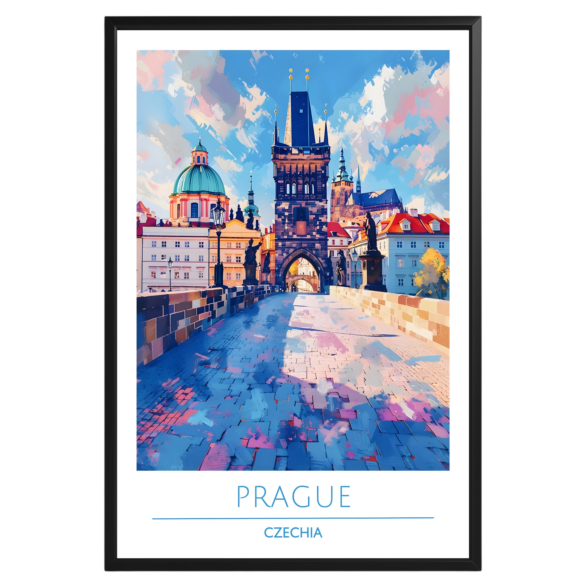 Prague Czech Republic Poster - GroovyGrove