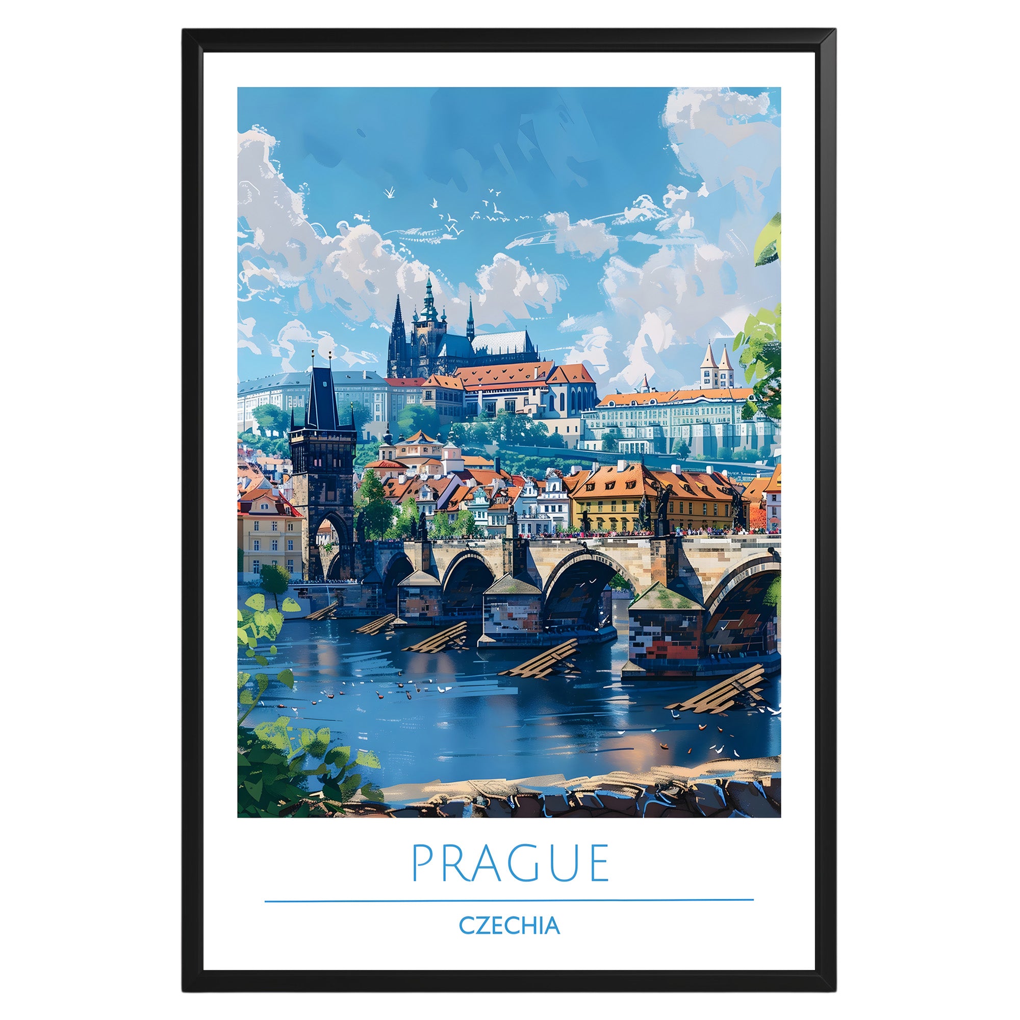 Prague Czech Republic Poster - GroovyGrove