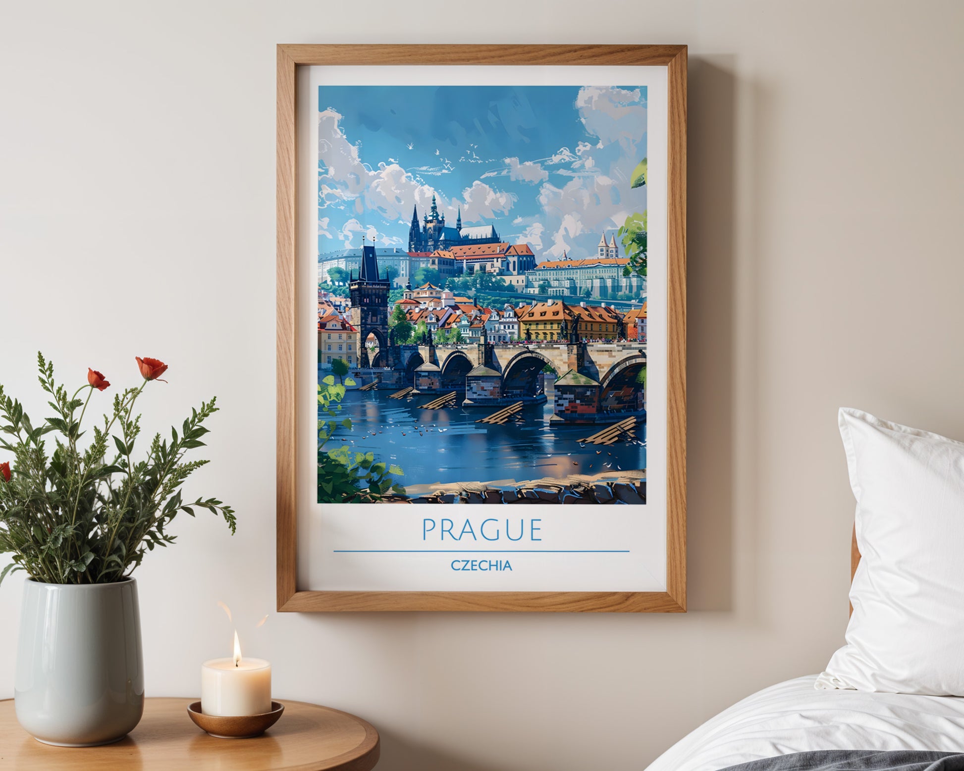 Prague Czech Republic Poster - GroovyGrove