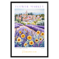 Provence France Flower Market Poster - GroovyGrove