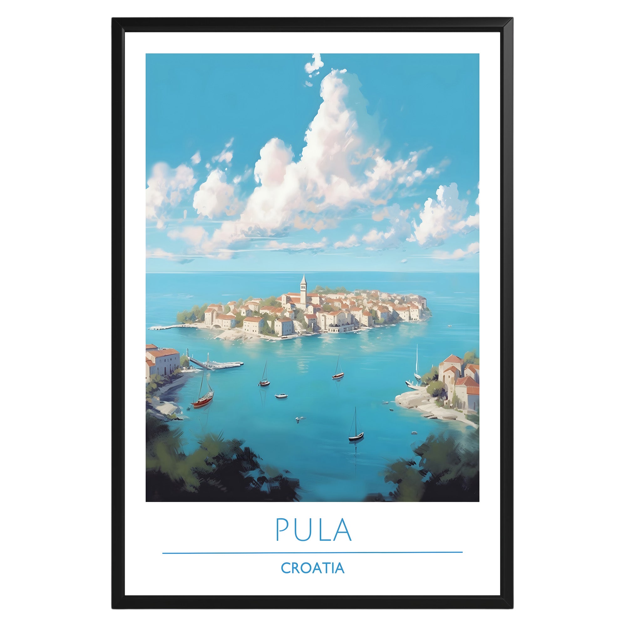 Pula Croatia Poster - GroovyGrove