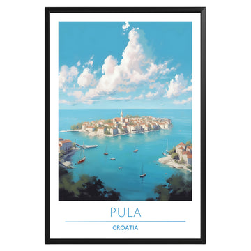 Pula Croatia Poster - GroovyGrove