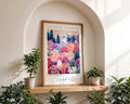 Quebec Canada Flower Market Poster - GroovyGrove