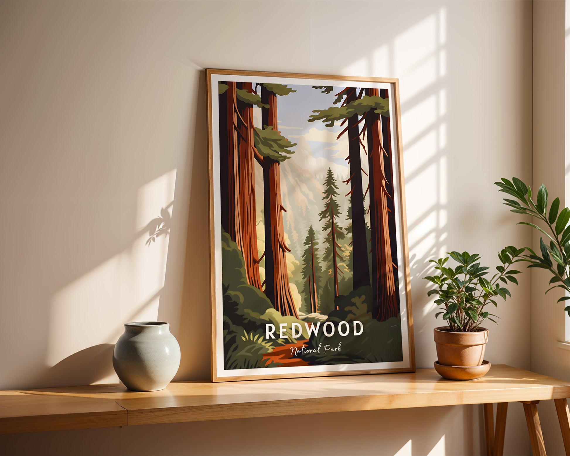 Redwood National Park Poster - GroovyGrove