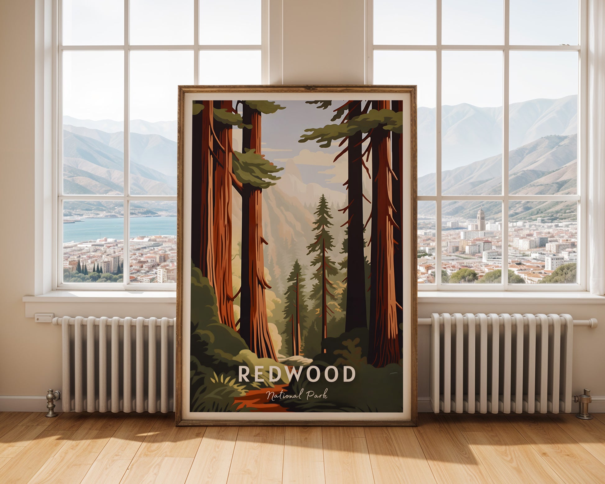 Redwood National Park Poster - GroovyGrove