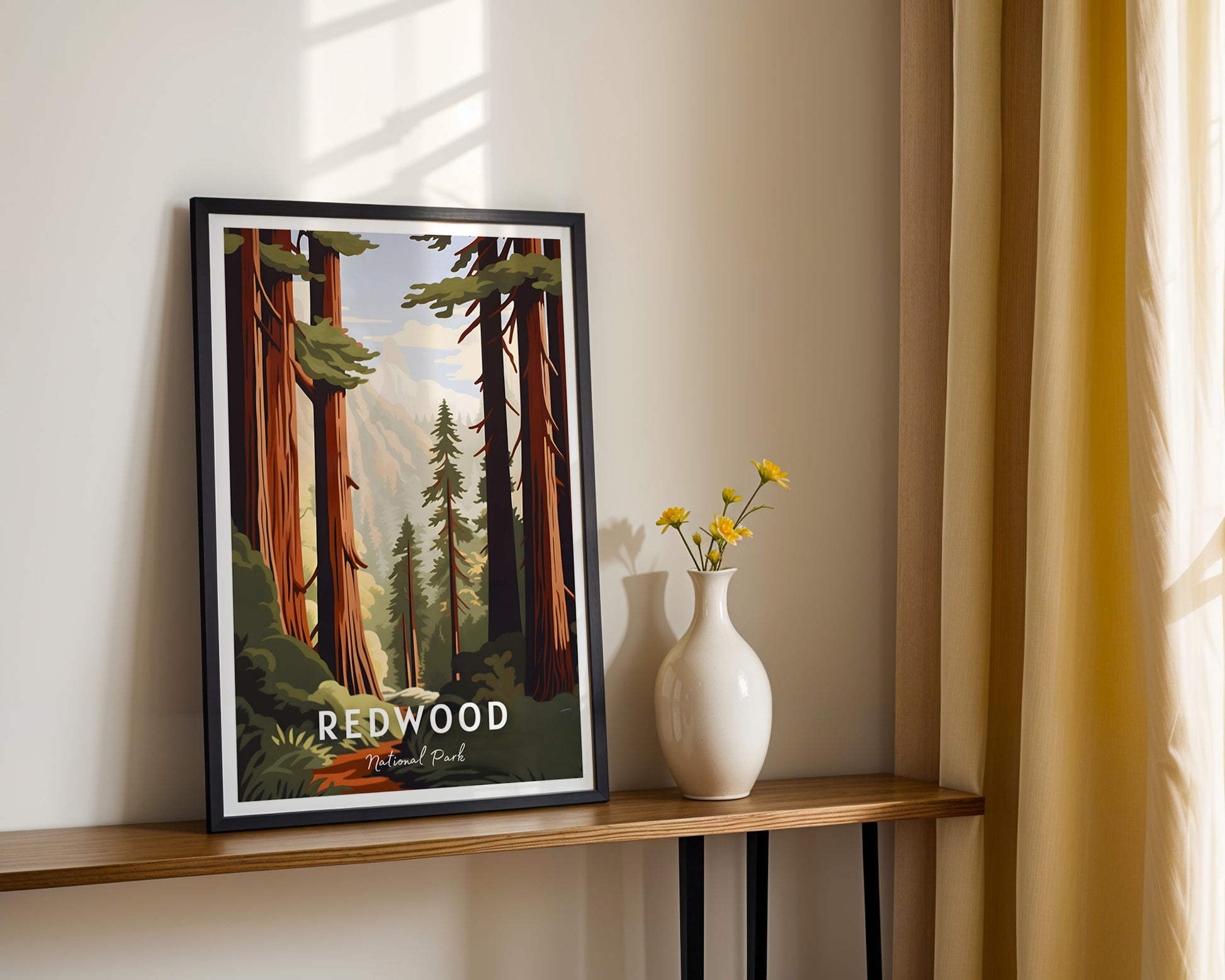 Redwood National Park Poster - GroovyGrove