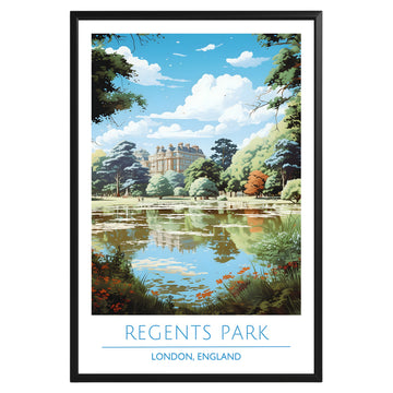 Regent's Park London England Poster - GroovyGrove