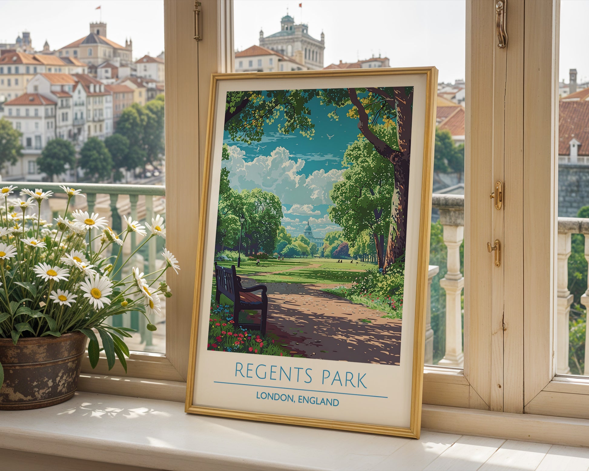 Regent's Park London England Poster - GroovyGrove