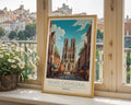 Reims Cathedral France Poster - GroovyGrove