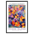 Rhode Island State Flower Market Poster - GroovyGrove