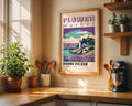 Rhode Island Flower Market Vintage Poster - GroovyGrove