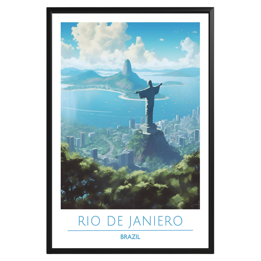 Rio De Janeiro Brazil Poster - GroovyGrove