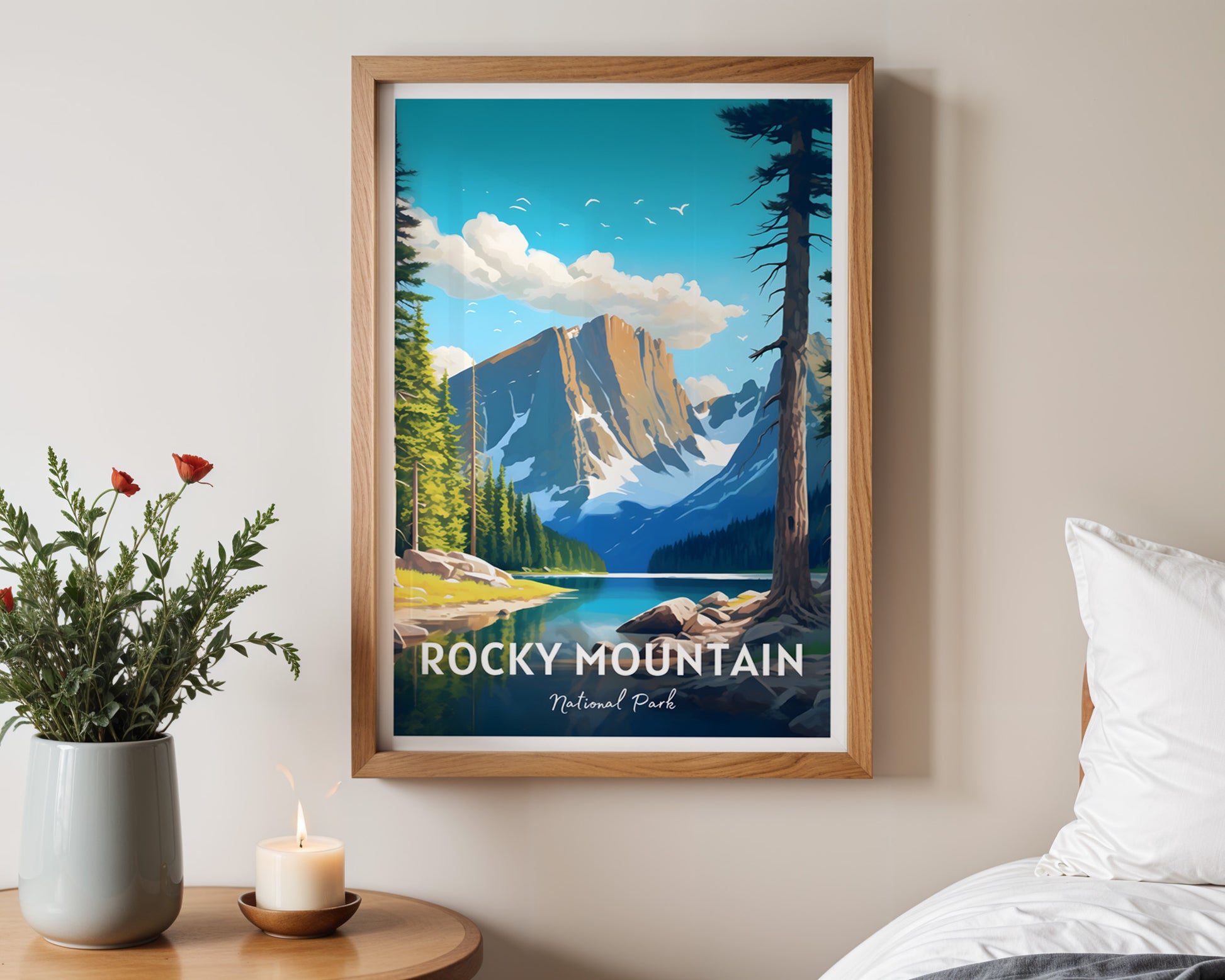 Rocky Mountain National Park Poster - GroovyGrove