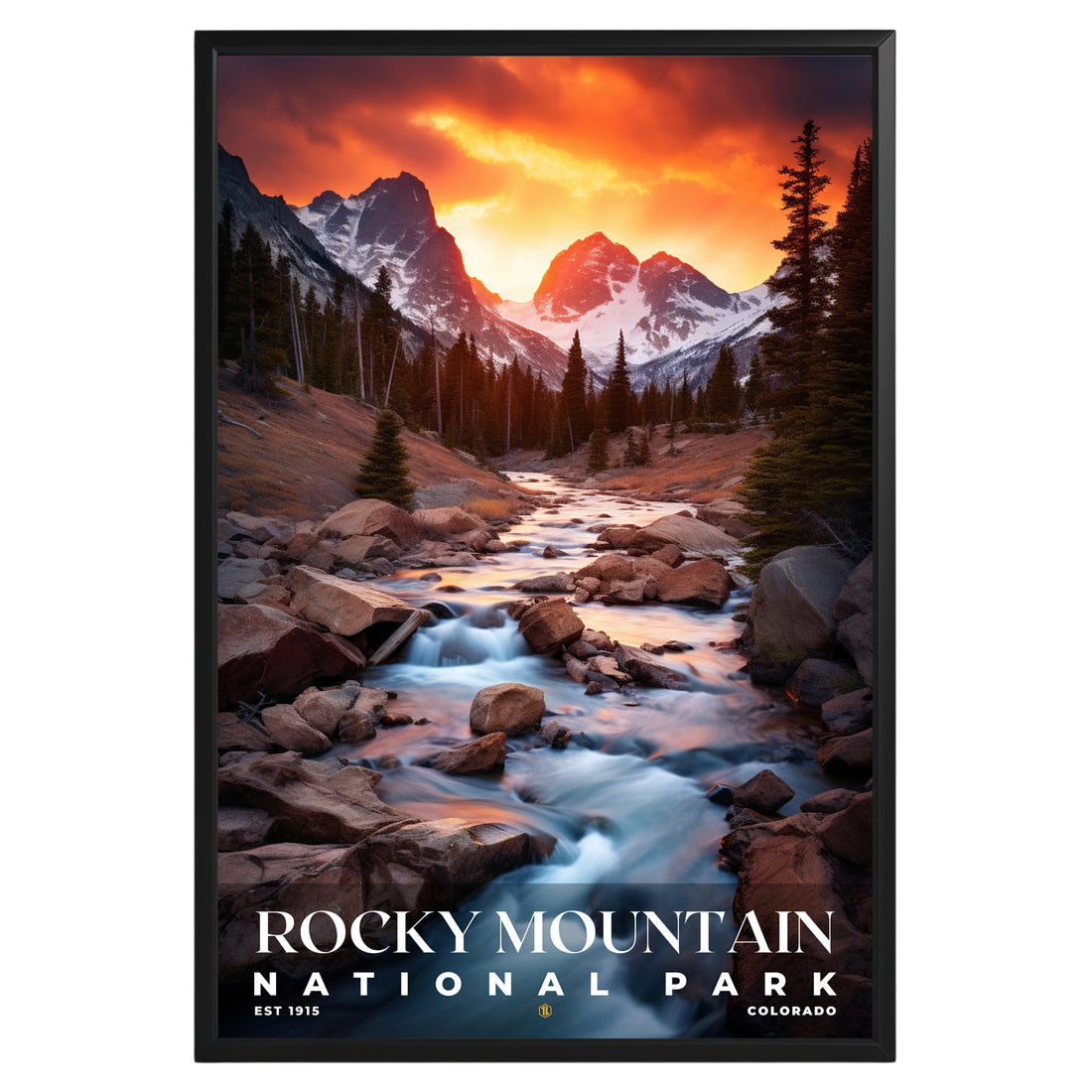 Rocky Mountain National Park Poster - GroovyGrove