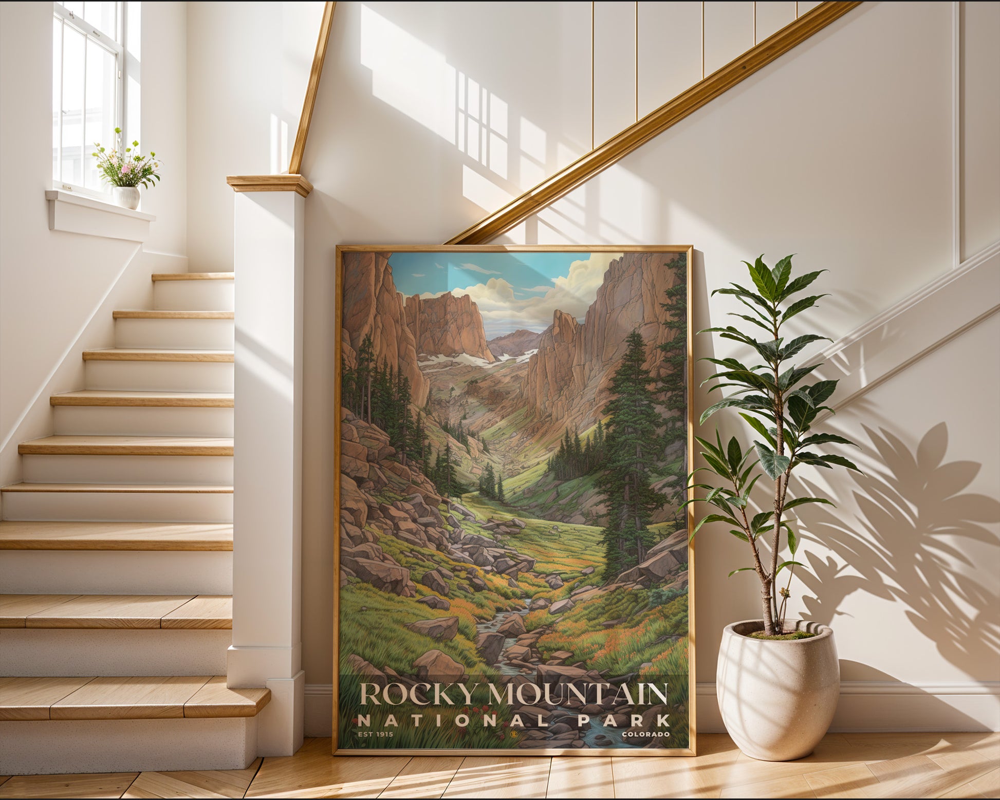 Rocky Mountain National Park Poster - GroovyGrove