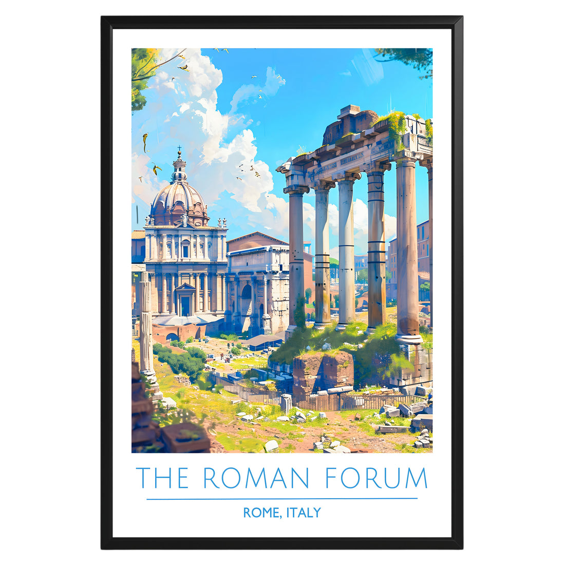 Roman Forum Rome Italy Poster - GroovyGrove