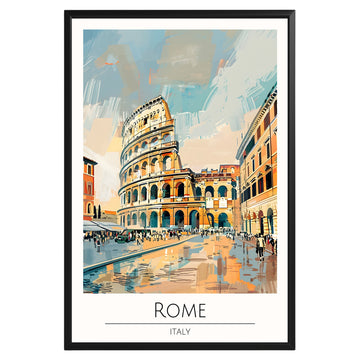 Rome Italy Travel Poster - GroovyGrove