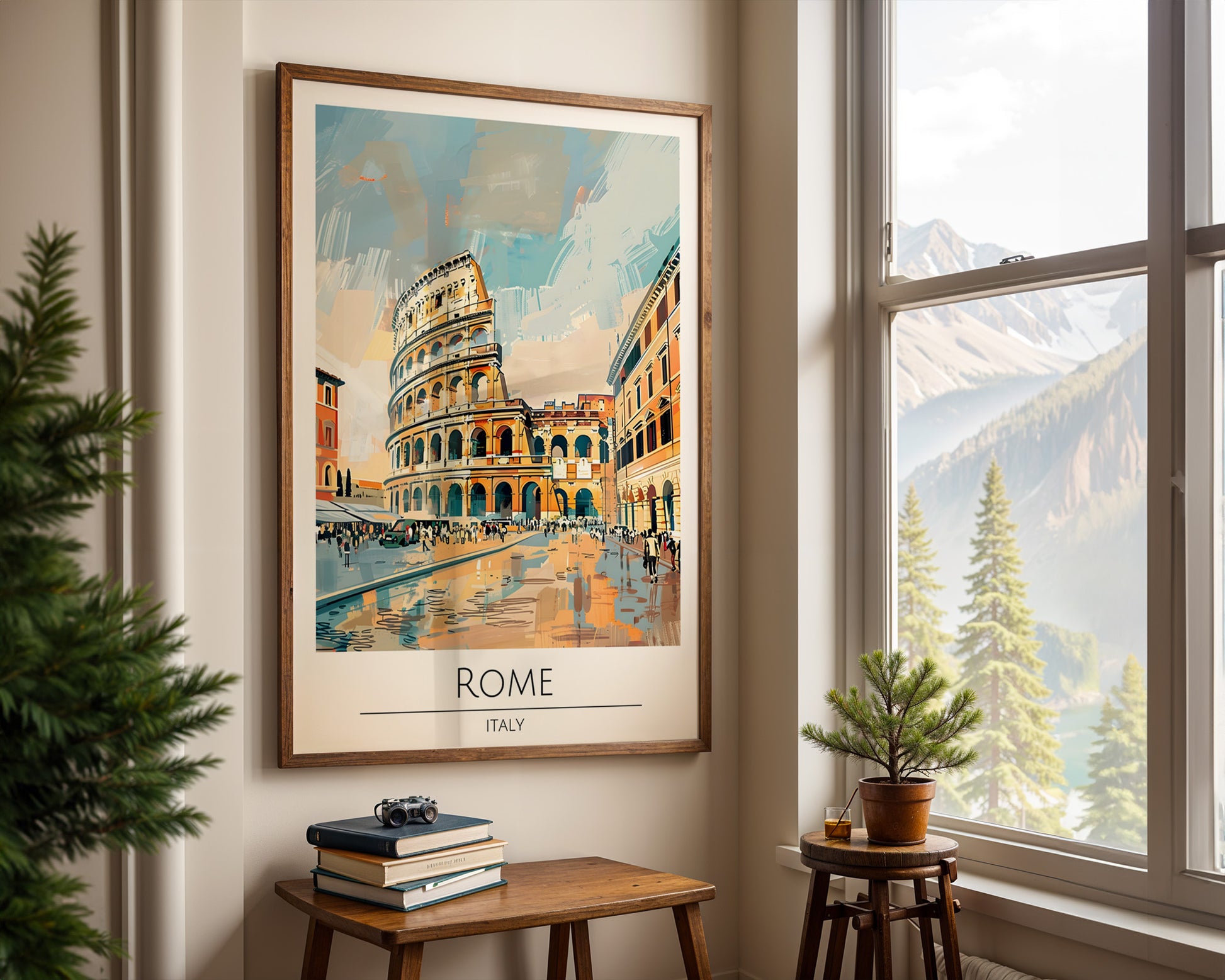 Rome Italy Travel Poster - GroovyGrove