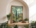 Saguaro National Park Vintage Poster - GroovyGrove