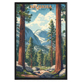 Sequoia National Park Vintage Poster - GroovyGrove