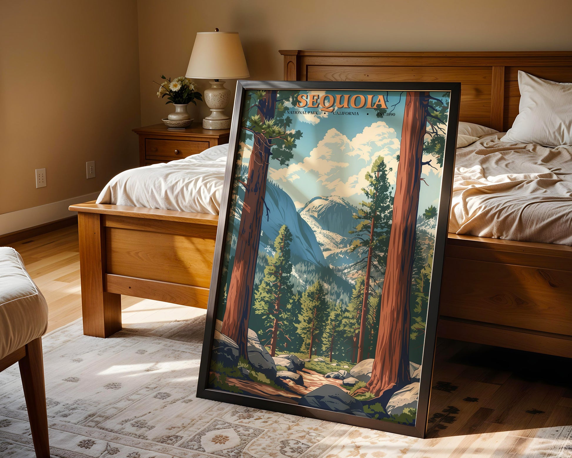 Sequoia National Park Vintage Poster - GroovyGrove