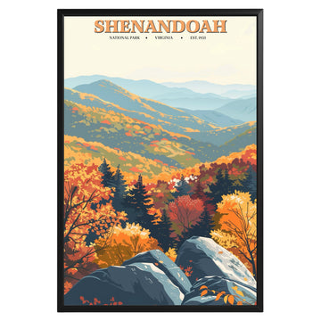 Shenandoah National Park Vintage Poster - GroovyGrove