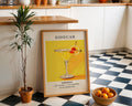 Sidecar Vintage Cocktail Poster - GroovyGrove