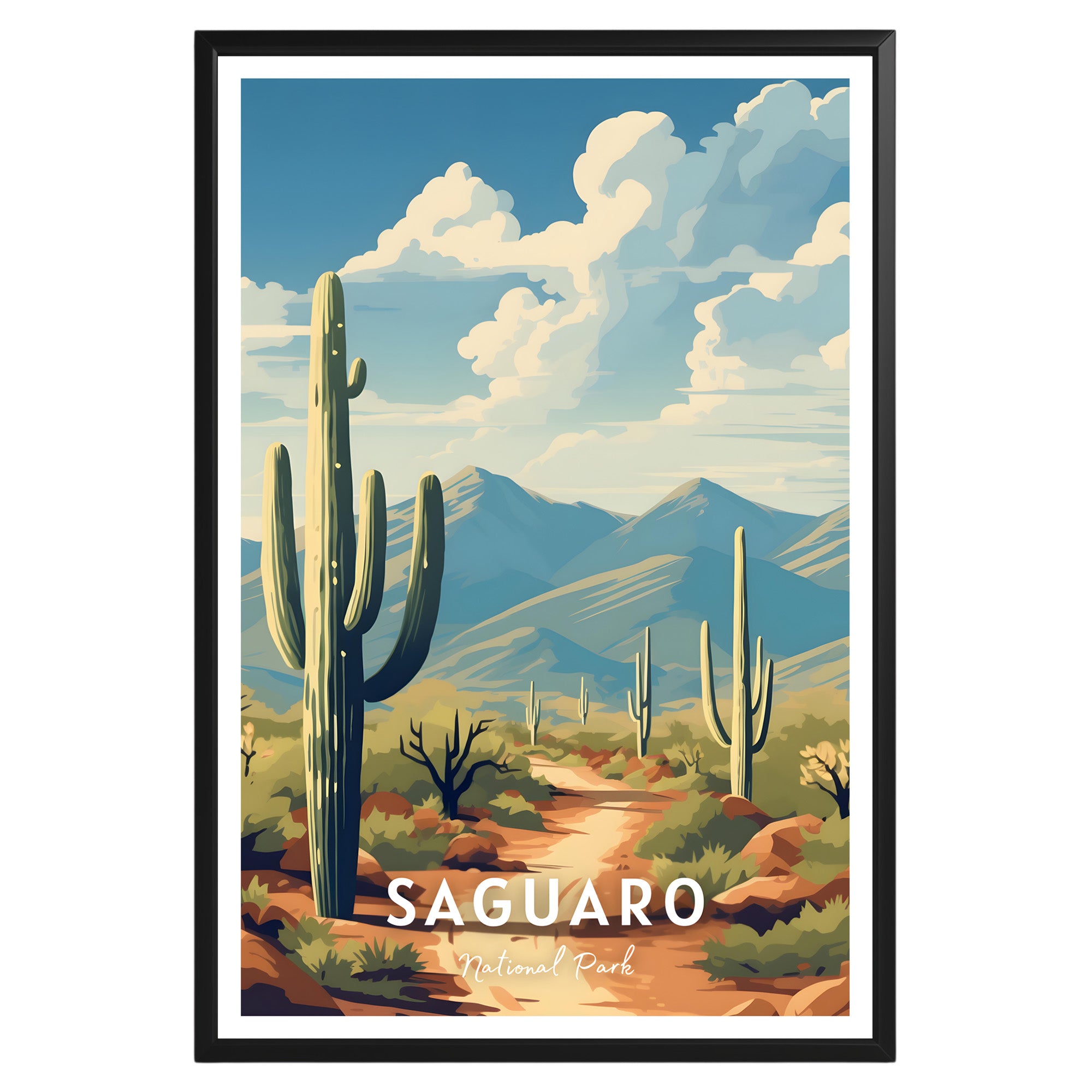 Saguaro National Park Poster - GroovyGrove