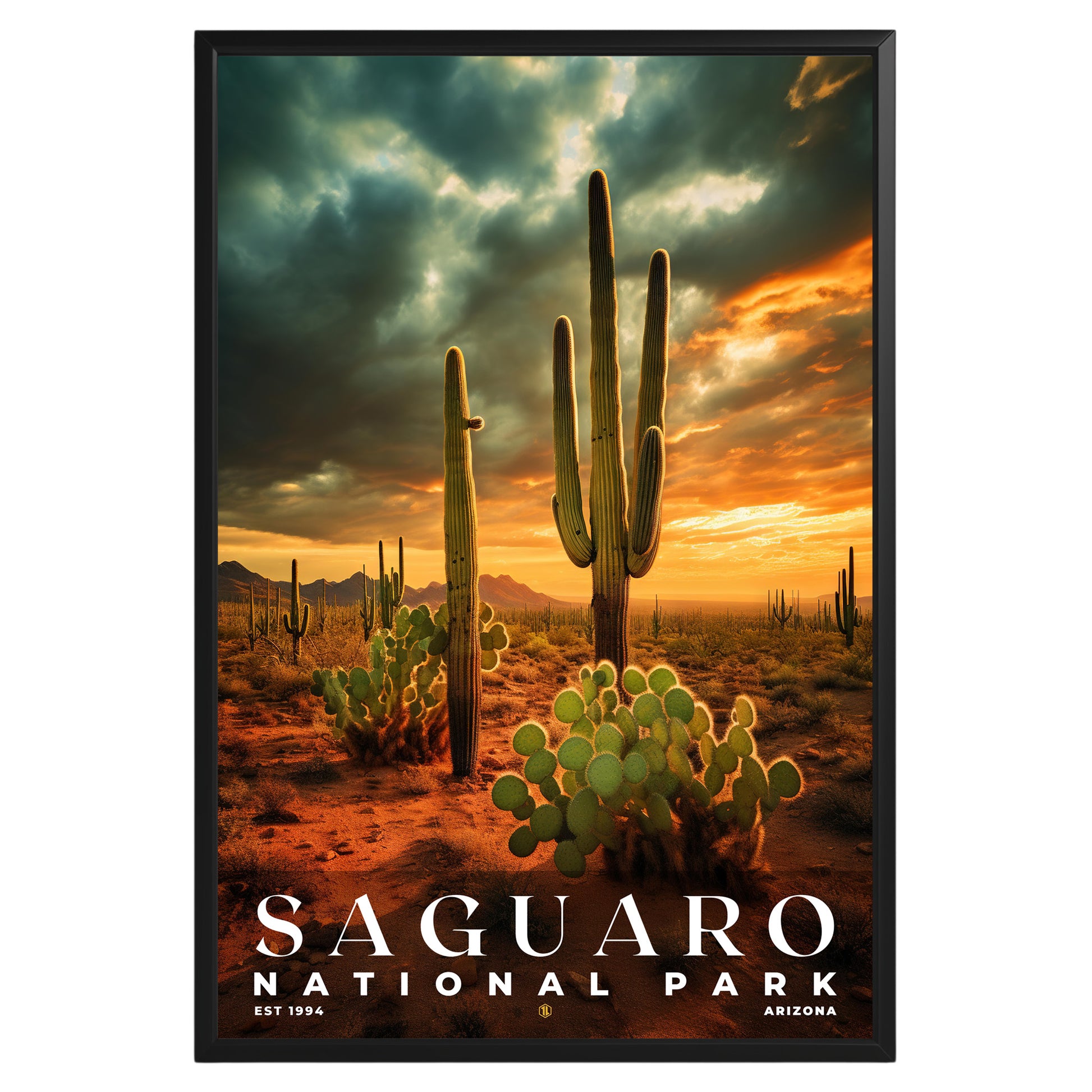 Saguaro National Park Poster - GroovyGrove